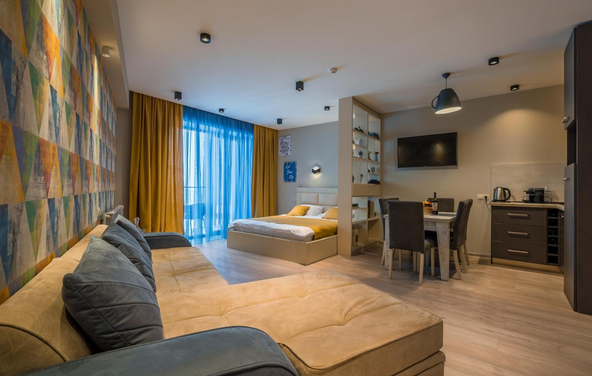 Апартаменты New Gudauri Atrium Deluxe Flat Экстерьер фото