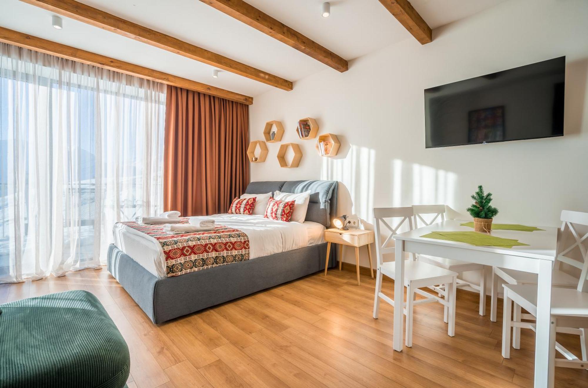 Апартаменты New Gudauri Atrium Deluxe Flat Экстерьер фото