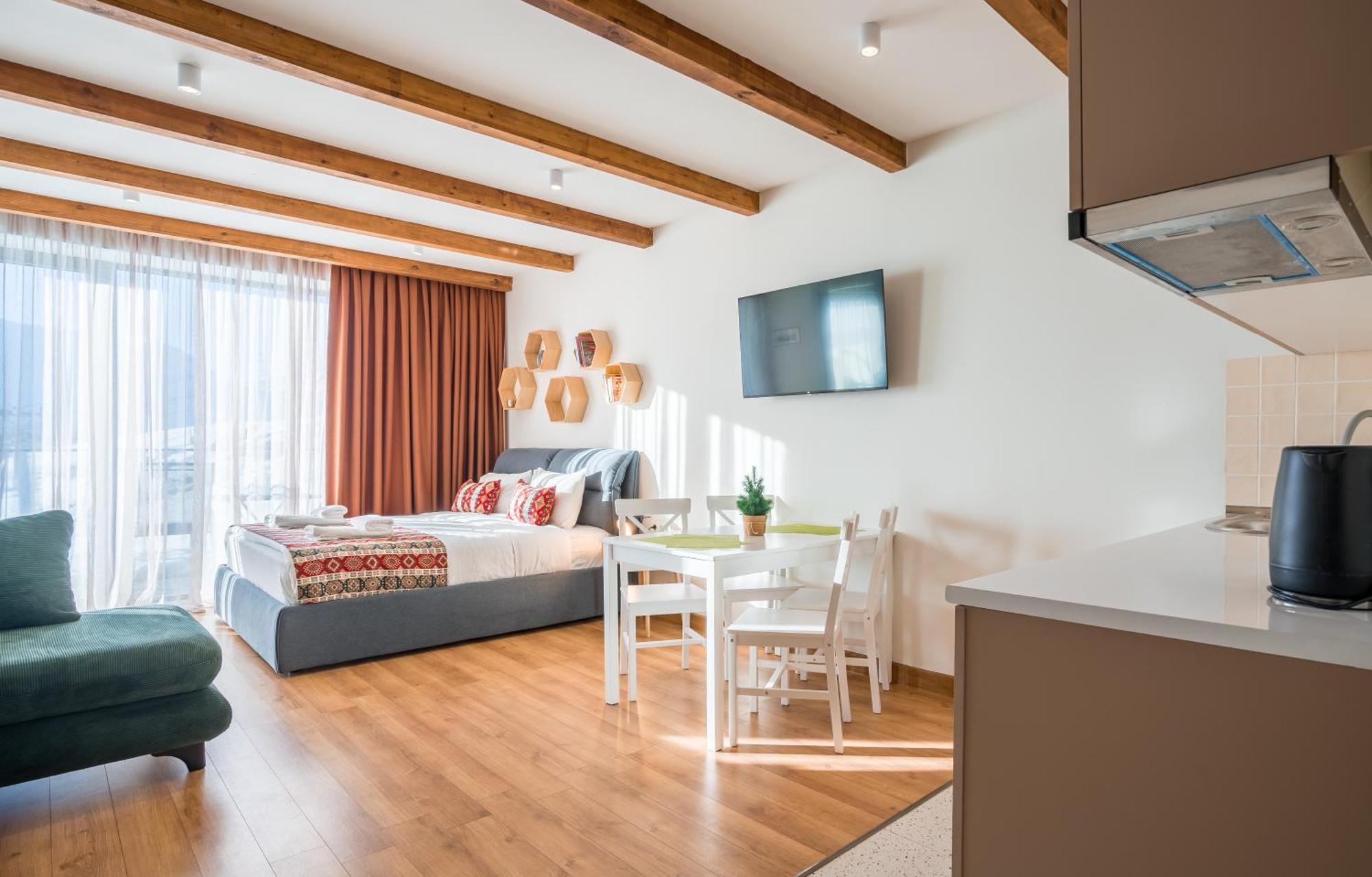 Апартаменты New Gudauri Atrium Deluxe Flat Экстерьер фото