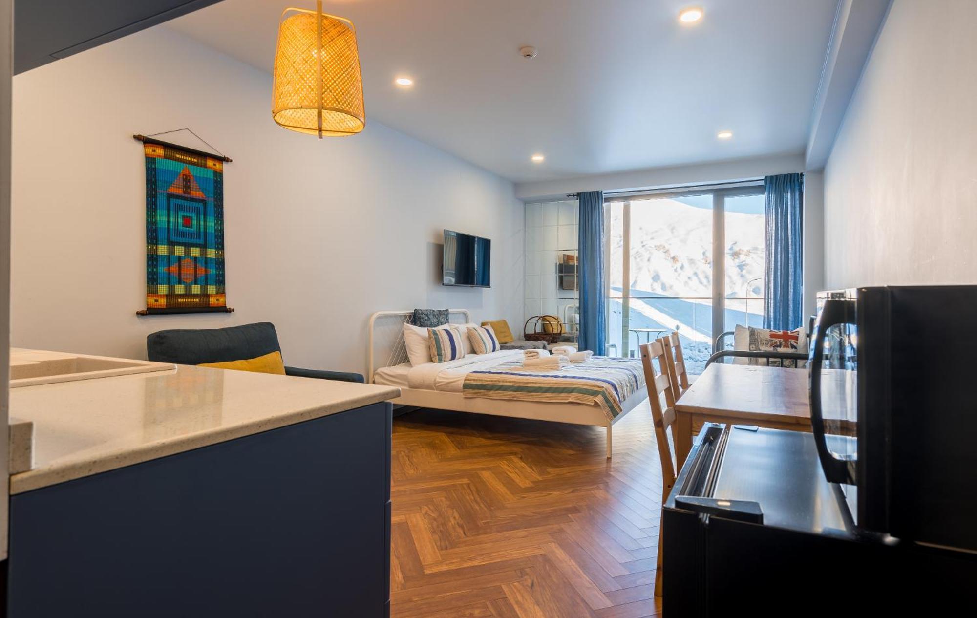 Апартаменты New Gudauri Atrium Deluxe Flat Экстерьер фото