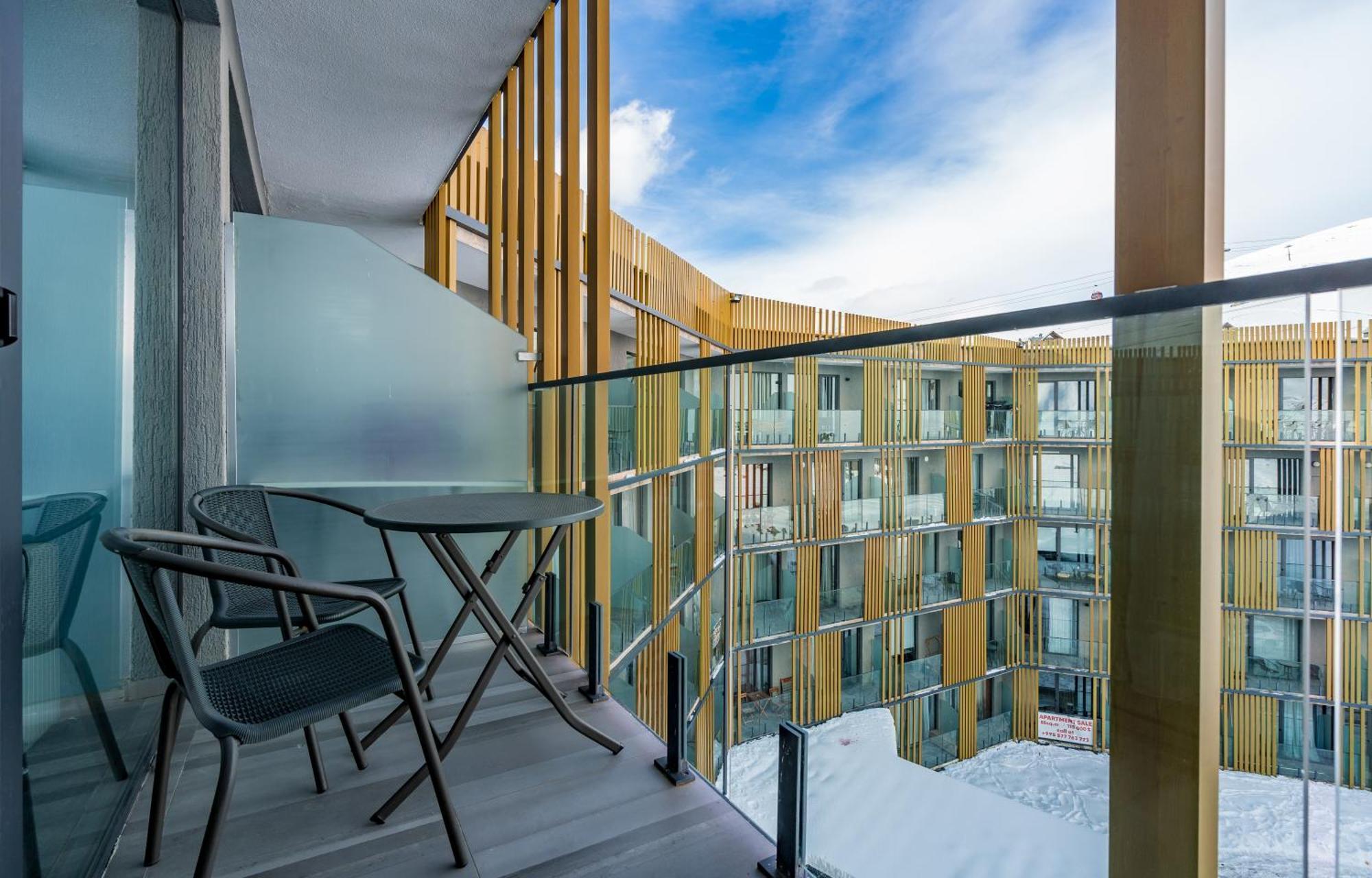 Апартаменты New Gudauri Atrium Deluxe Flat Экстерьер фото