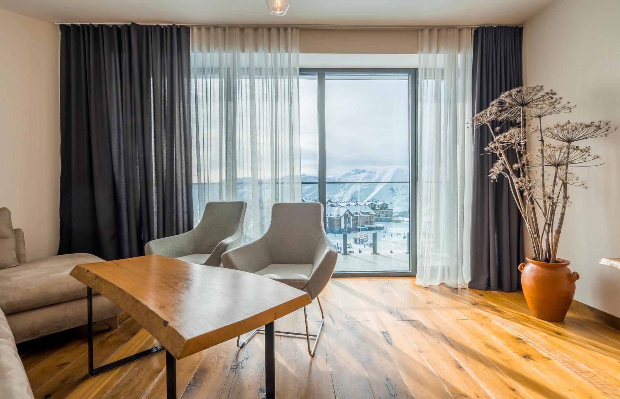 Апартаменты New Gudauri Atrium Deluxe Flat Экстерьер фото